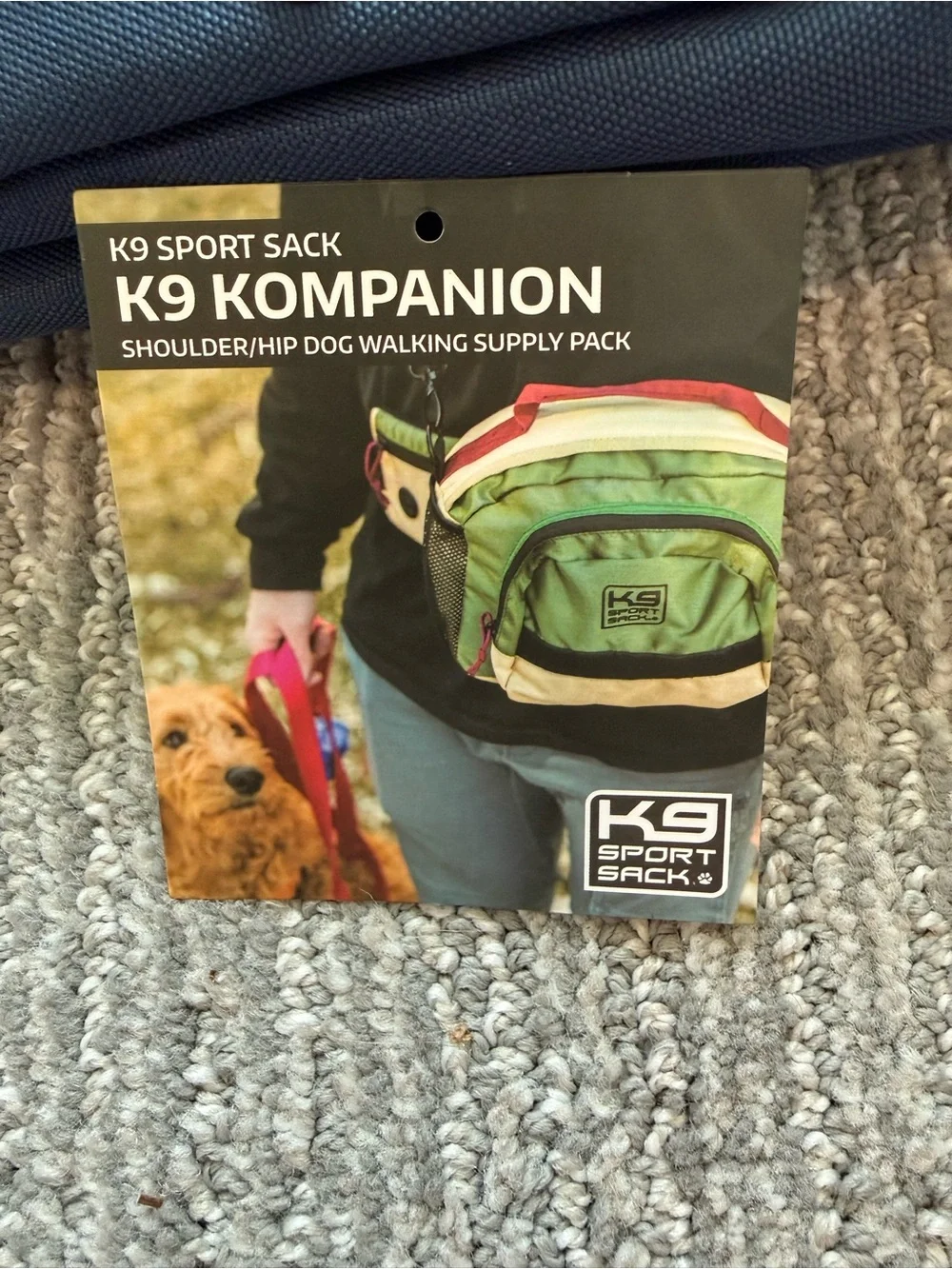 K9 Sport Sack Kompanion Dog Walking Supply Pack Shoulder Hip Bag Hands-Free Leas